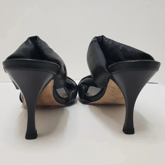 Alohas Black Double Strap Sandals - Picture 5 of 13